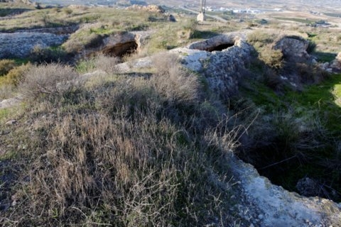 The castle of Alcalá in Mula