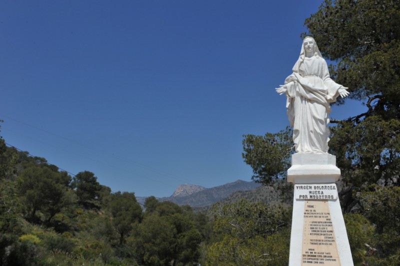 Sierra Espuña walking routes, the PR-MU 64 starting and finishing in La Santa in Totana