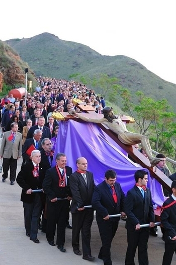 Vía Crucis, la Unión, the birth of a new tradition, symbol of the renaissance of La Unión