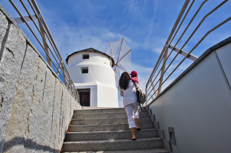 Molino de Sagrera windmill and viewing point in Águilas