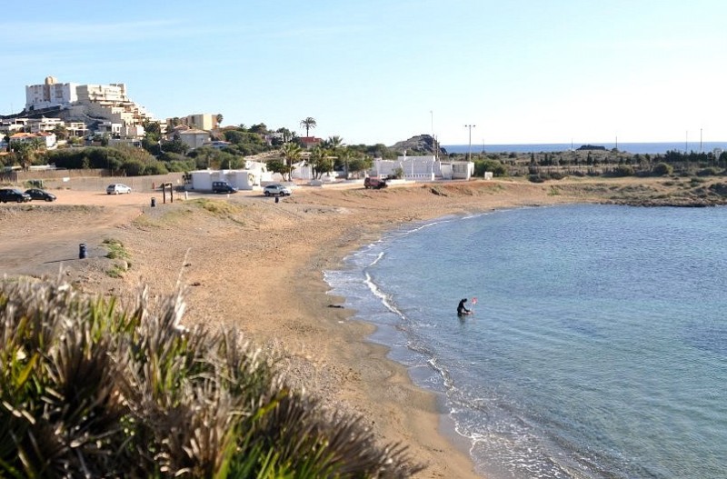 Cartagena beaches: Cala Reona in Cabo de Palos