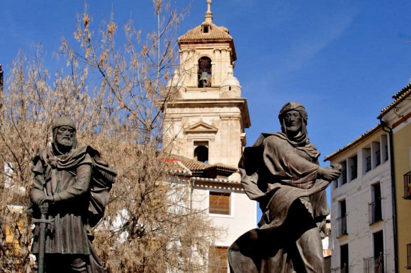 The Plaza del Arco in Caravaca de la Cruz