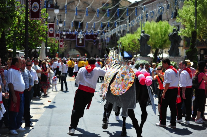 The Plaza del Arco in Caravaca de la Cruz