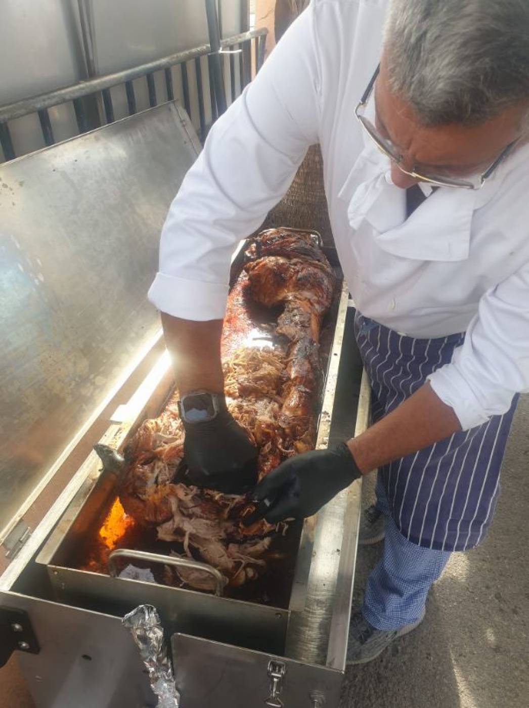 Julian's perfect Hog Roast Murcia