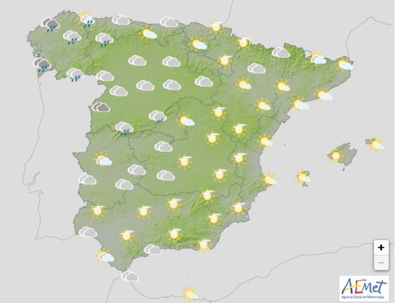 Orange and yellow weather warnings issued across Spain: Weekend weather forecast Nov 21-24