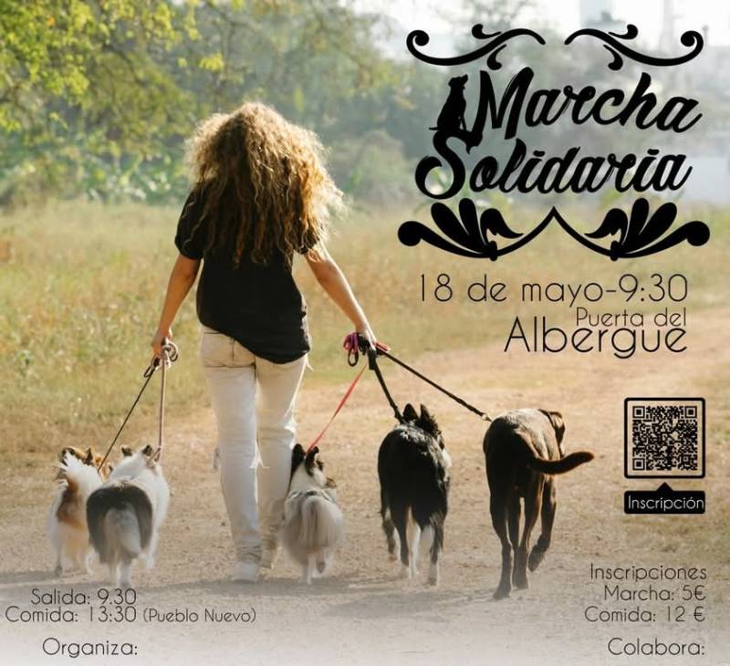 May 18 Jumilla charity dog walk: Take a walk, change a life!