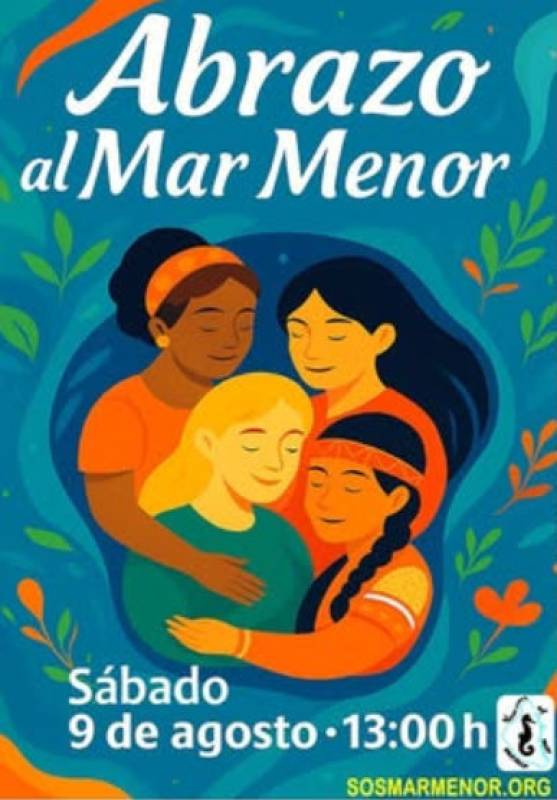 August 9 Put your arms around the Mar Menor in Los Alcázares to show support for the lagoon!