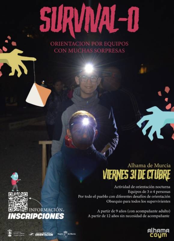 October 31 Halloween in Alhama de Murcia!