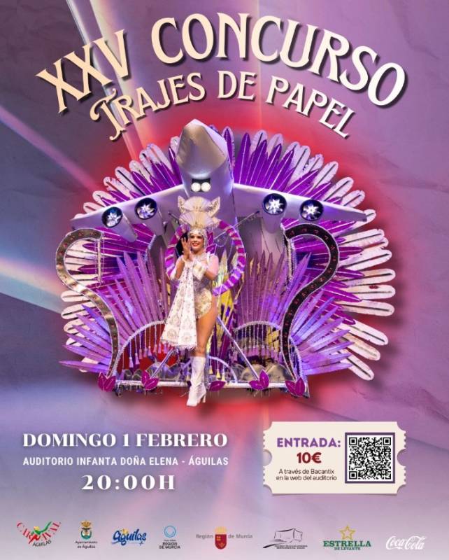January 31 to March 6 Águilas Carnival celebrations 2026