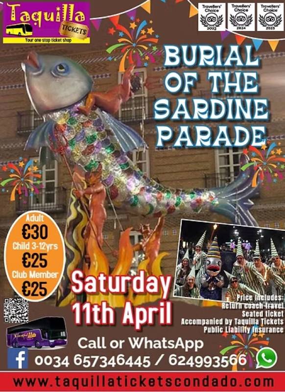 From Cieza blossoms to Andalucía and Benidorm: Taquilla Tickets reveals March and April trips