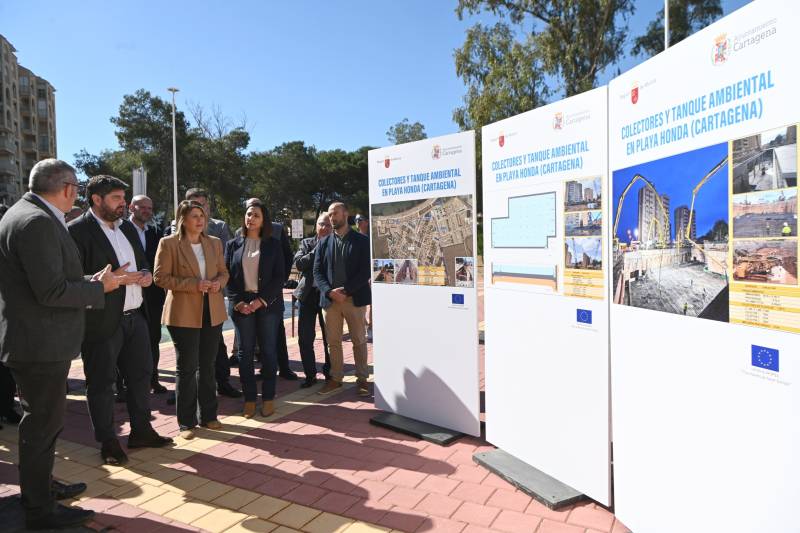 Playa Honda's storm tank is protecting the Mar Menor and preventing flooding
