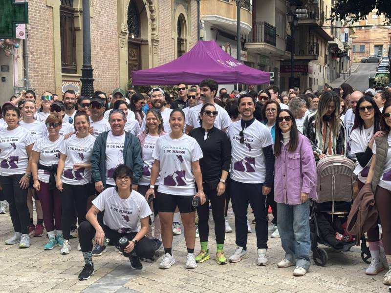 Huge turnout for Águilas' first Women's Race on International Women's Day