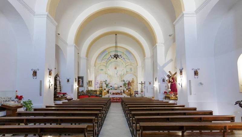 The church of Santa María in Mojácar