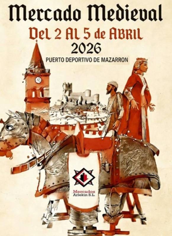 April 2 to 5 Medieval market in Puerto de Mazarrón