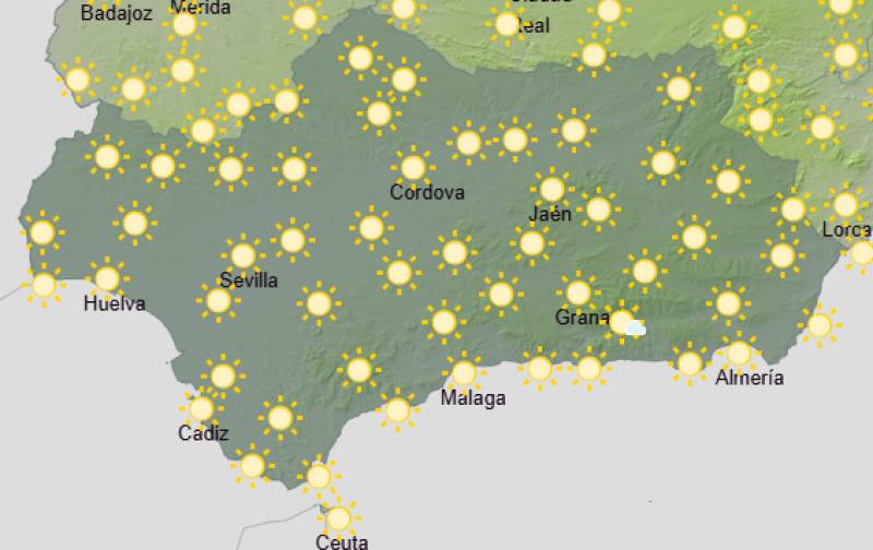 Andalucía weekend weather forecast April 2-5: Perfect Semana Santa sunshine