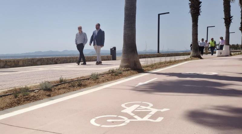 First phase of Los Alcázares cycle lane up and running