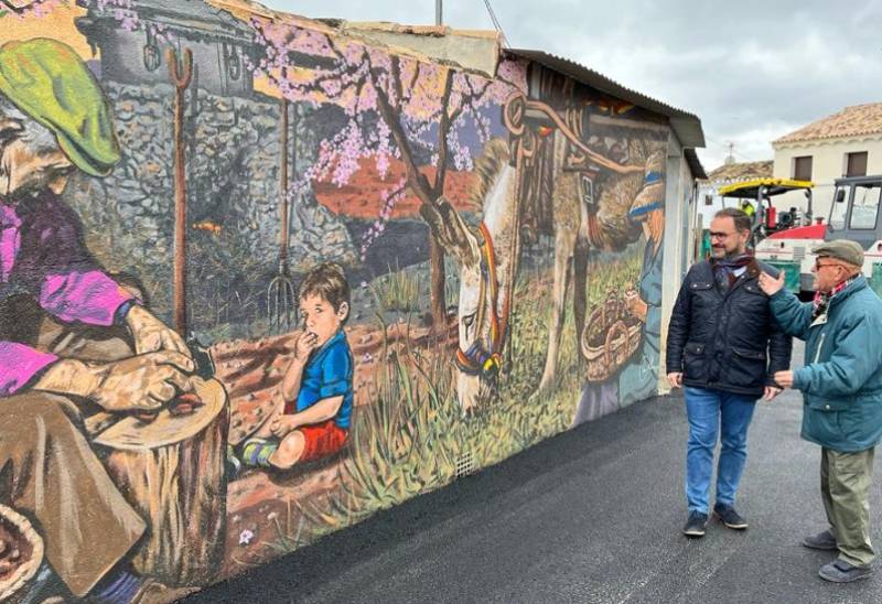Rural murals in the villages and outlying districts of Lorca!