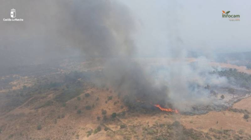 Region of Murcia wakes to smoke as Spanish wildfires continue to burn