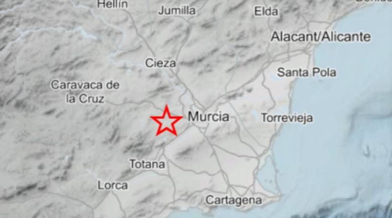 Second earthquake in three days shakes parts of Murcia