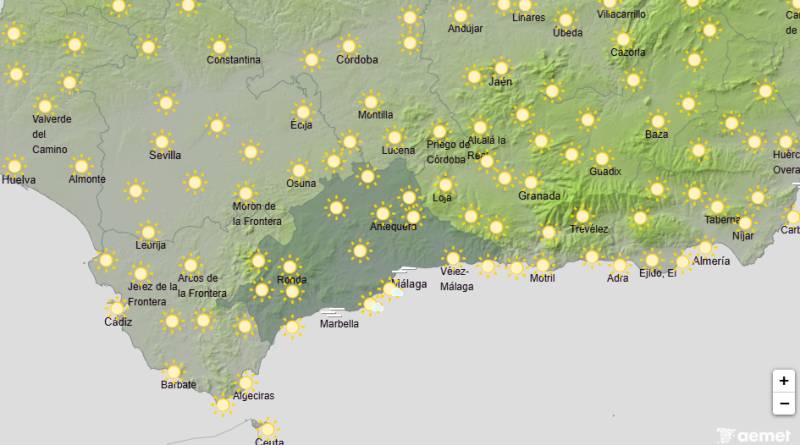 Rising temperatures, Saharan dust and storms: Andalucia weather forecast August 31-September 3