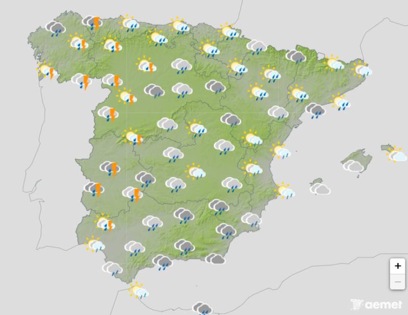 DANA threatens to bring more rain this week: Spain weather forecast October 5-8