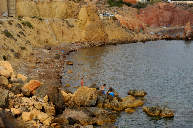 Mazarrón beaches: Playa de la Piedra Mala