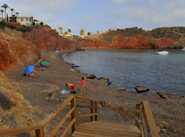 Mazarrón beaches: Playa de la Piedra Mala