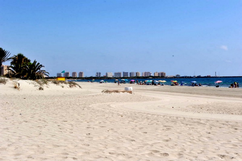 La Manga del Mar Menor beaches: Playa El Estacio