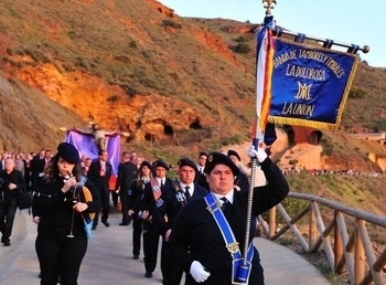 Vía Crucis, la Unión, the birth of a new tradition, symbol of the renaissance of La Unión